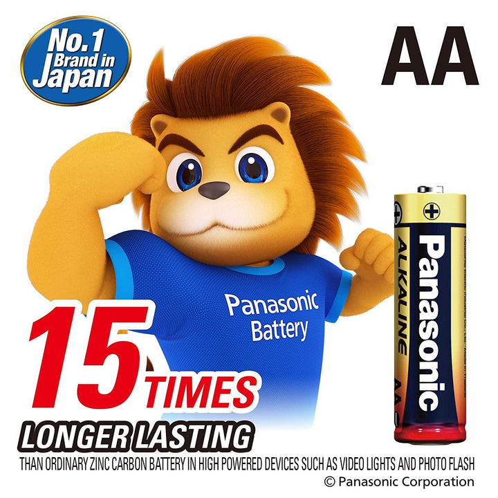 Panasonic Alkaline AA Battery 2pcs - Pinoyhyper