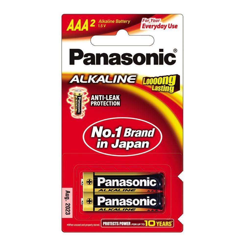 Panasonic Alkaline AAA Battery 2pcs - Pinoyhyper