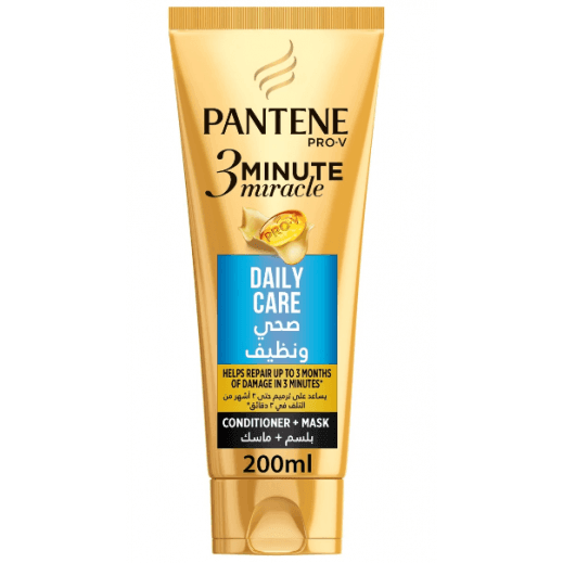 Pantene Pro-V 3 Minute Miracle Daily Care Conditioner + Mask 200 ml - Pinoyhyper