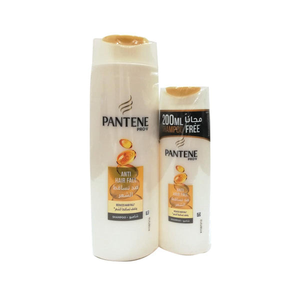 Pantene Pro-V Anti-Hair Fall Shampoo 400ml + 200ml - Pinoyhyper