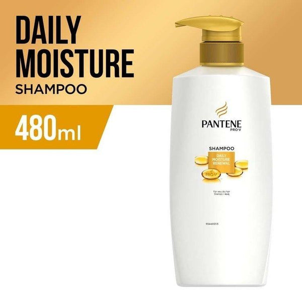 Pantene Pro-v Shampoo Daily Moisture Renewal - 480ml - Pinoyhyper
