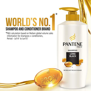 Pantene Pro-v Shampoo Long Black - 480ml - Pinoyhyper