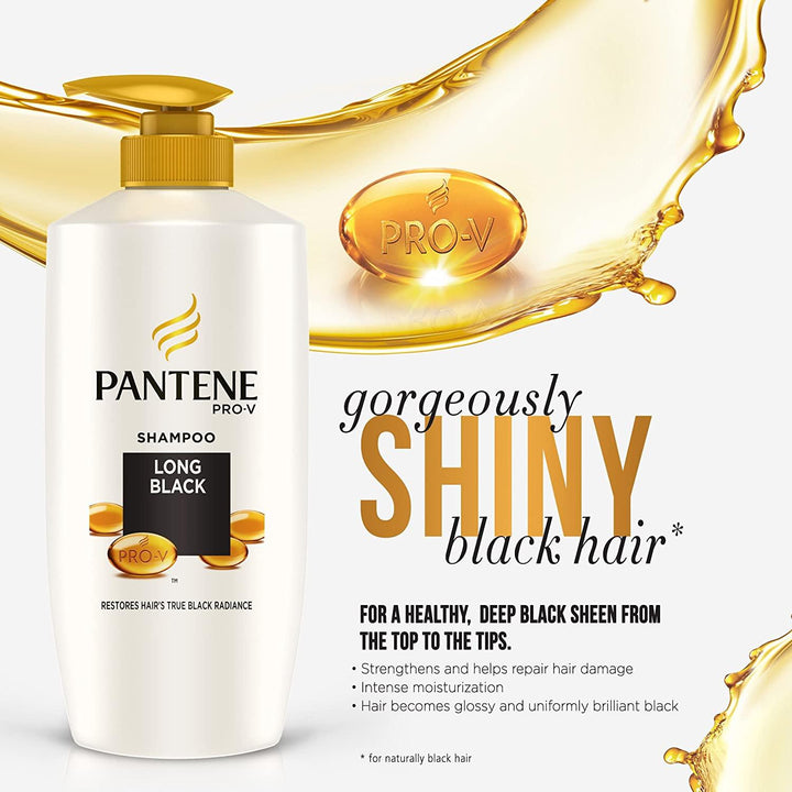 Pantene Pro-v Shampoo Long Black - 480ml - Pinoyhyper