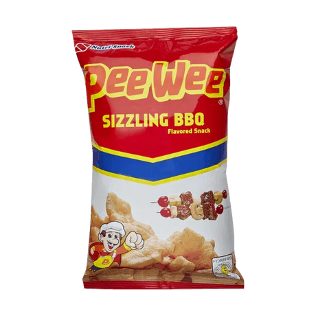 Pee Wee Sizzling BBQ Snack 60g - Nutri Snack - Pinoyhyper
