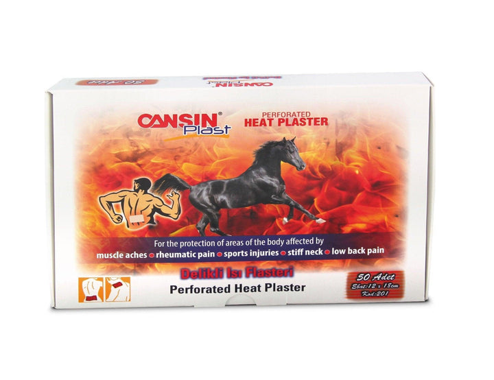 Perforated Heat Plaster Cansin Plast 12x18 cm - Pinoyhyper