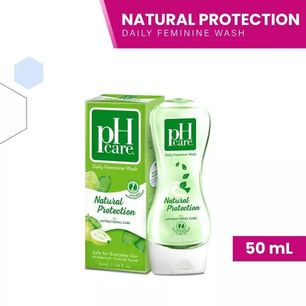 pH Care Daily Feminine Wash Natural Protection - 50ml - Pinoyhyper