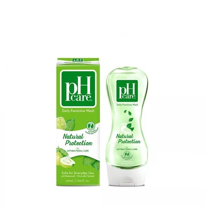 pH Care Daily Feminine Wash Natural Protection - 50ml - Pinoyhyper