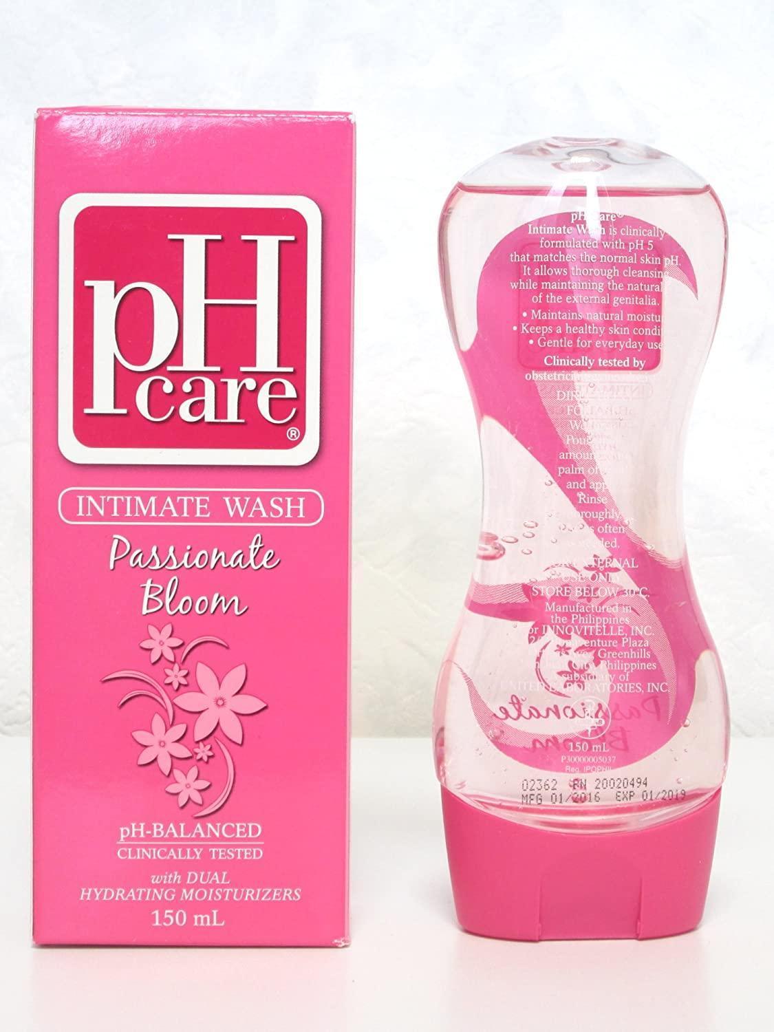 PH Care Intimate Wash Passionate Bloom With Dual Hydrating Moisturizers 150ml - Pinoyhyper