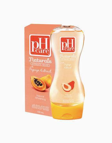 pH Care Naturals Intimate Wash with Papaya Extract Natural Whitening 150ml - Pinoyhyper