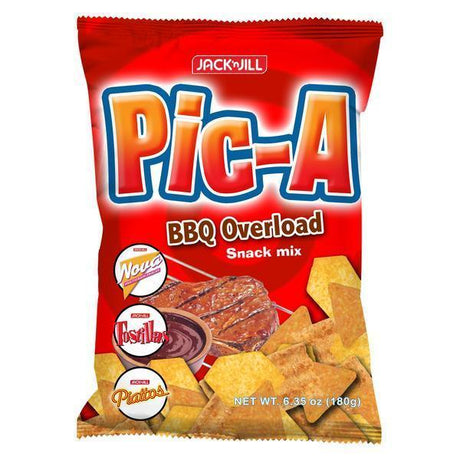 Pic-A Chips BBQ Overload 180g - Jack N Jill - Pinoyhyper