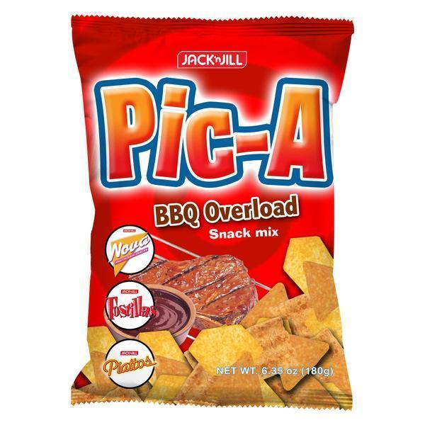 Pic-A Chips BBQ Overload 180g - Jack N Jill - Pinoyhyper