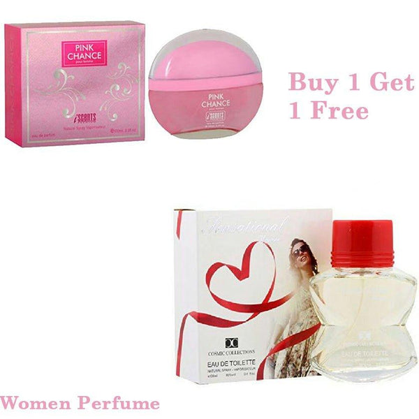 Pink Chance & Sensational Women Perfumes 1+1 - Pinoyhyper