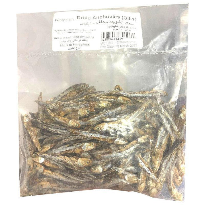 Pinoy Pride Dried Anchovies (Dilis) - 200g - Pinoyhyper