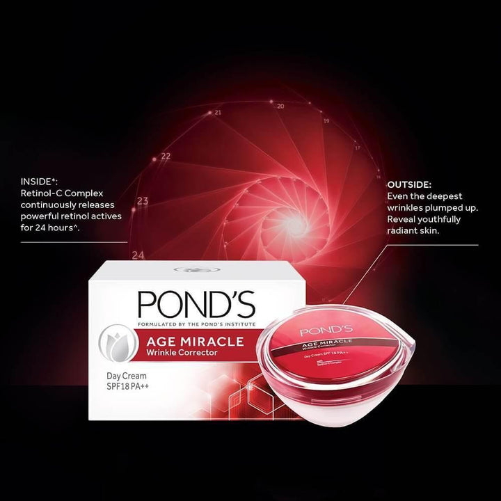 Pond'S Age Miracle Wrinkle Corrector Day Cream 50G - Pinoyhyper