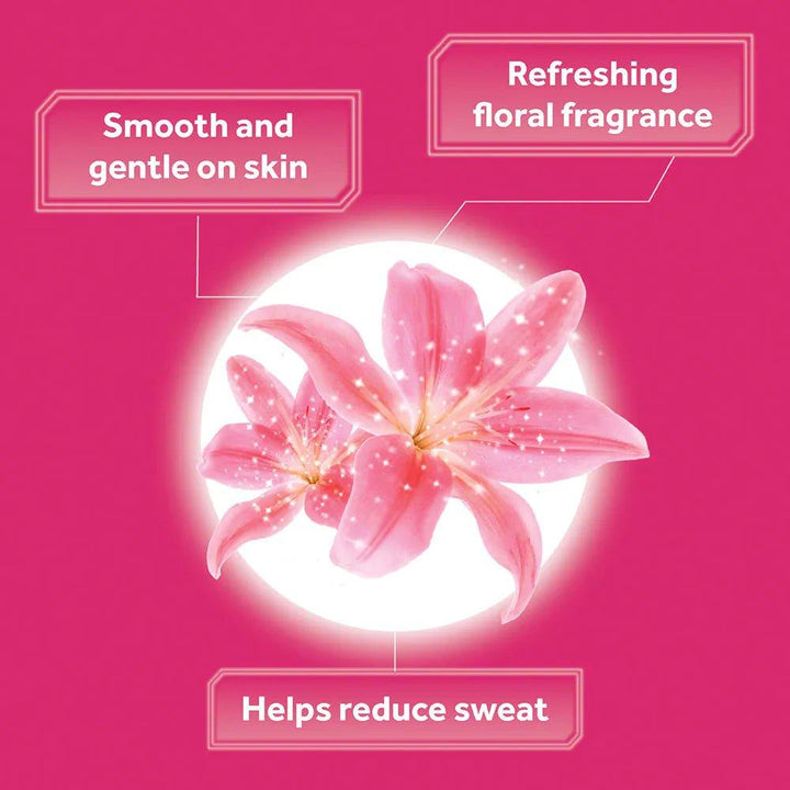 Ponds Dreamflower Fragrant Pink Lily Talcum Powder - 100 gm - Pinoyhyper