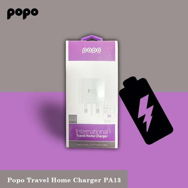 Popo Travel Home Charger PA13 Type-C - Good Quality - Pinoyhyper