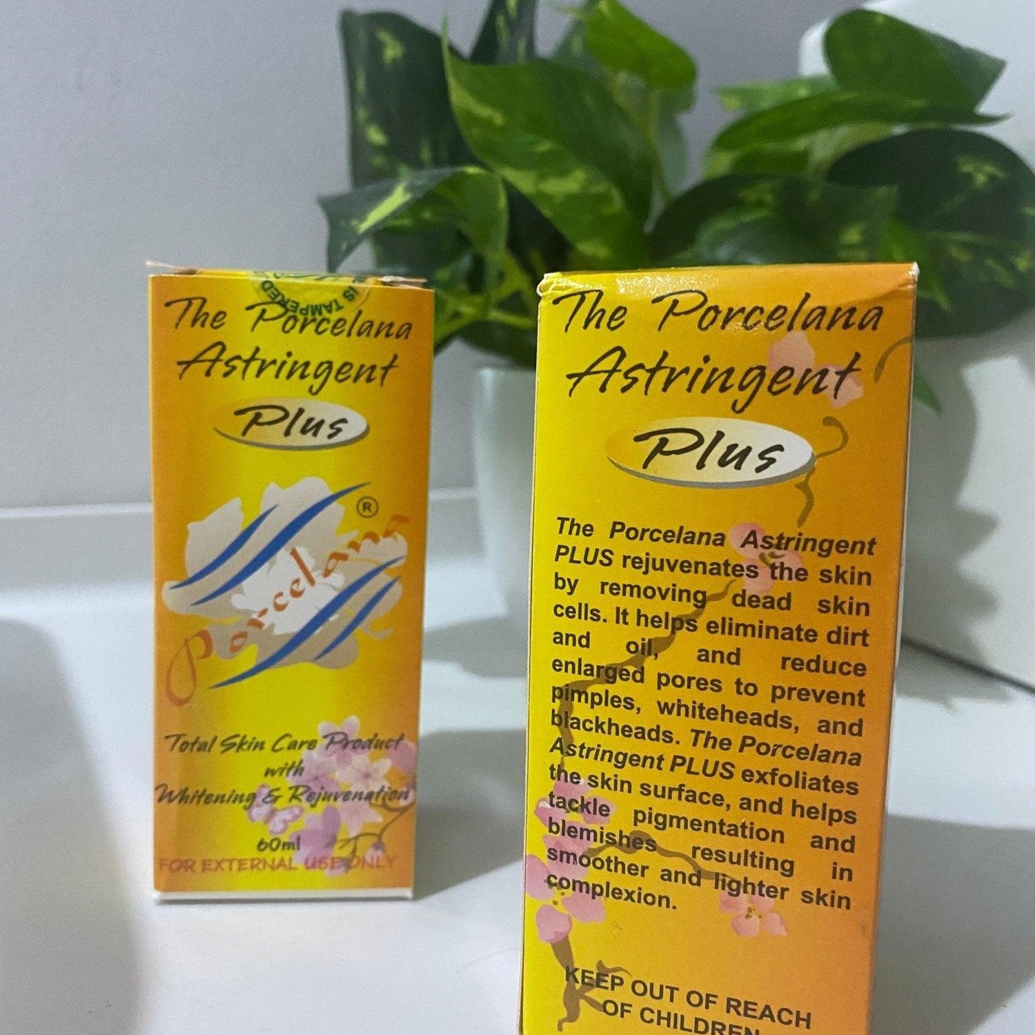 Porcelana Astringet Plus - 60ML - Pinoyhyper