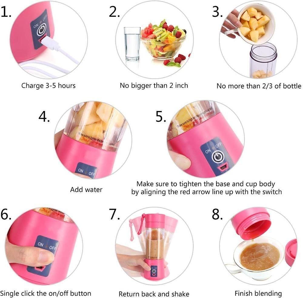 Portable Juice Blender Rechargeable - HM-03 - Pinoyhyper