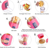 Portable Juice Blender Rechargeable - HM-03 - Pinoyhyper
