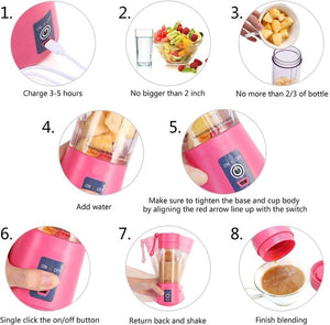 Portable Juice Blender Rechargeable - HM-03 - Pinoyhyper