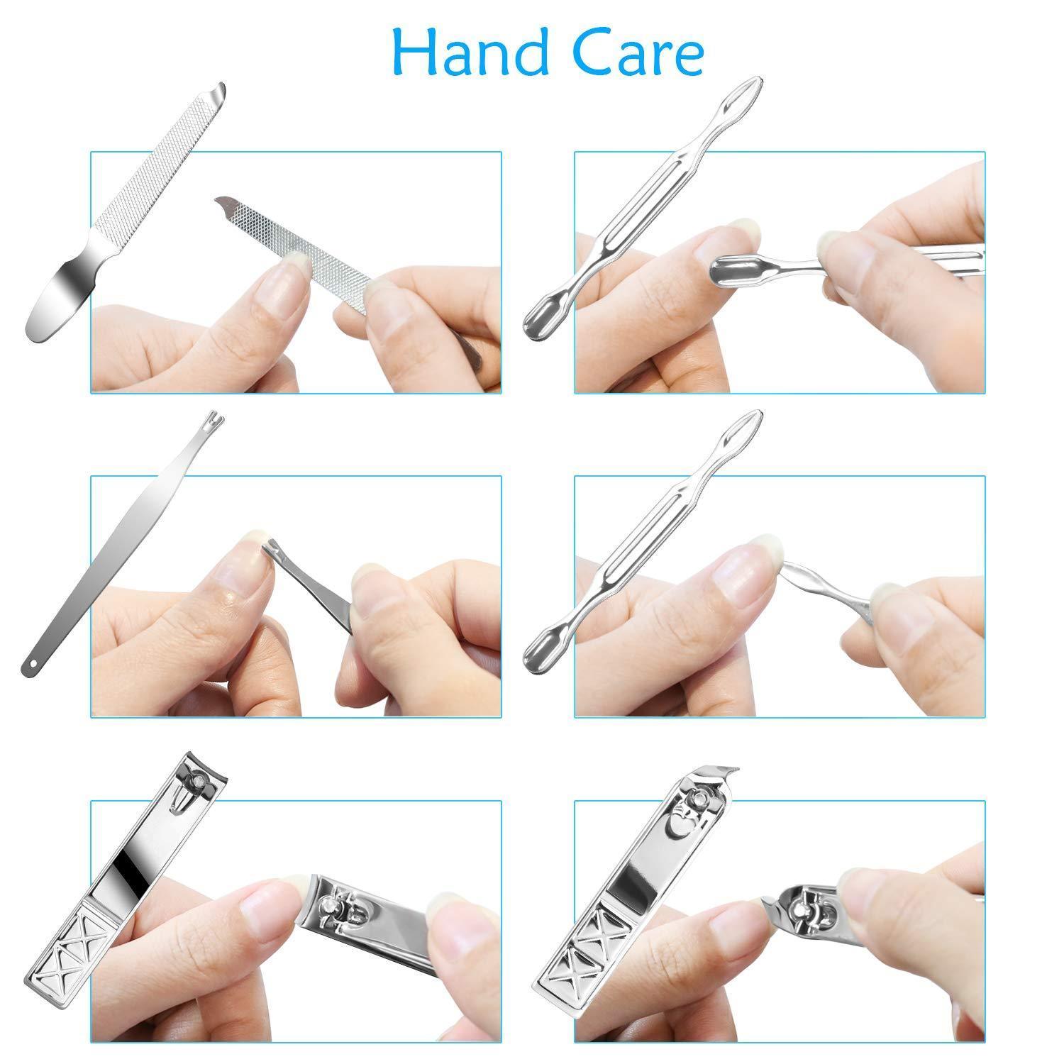Premium Manicure Pedicure Set (18Pcs) - Pinoyhyper