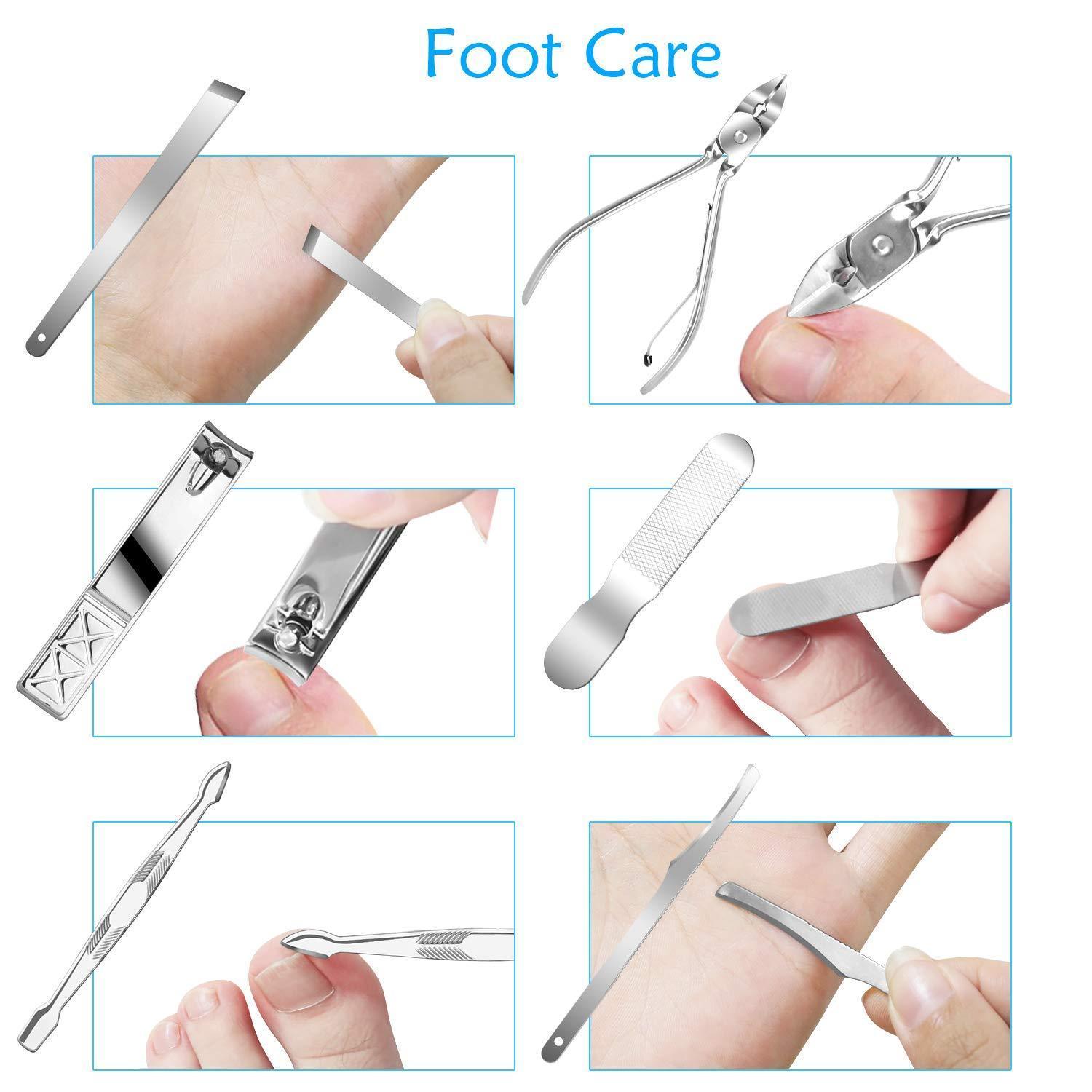 Premium Manicure Pedicure Set (18Pcs) - Pinoyhyper