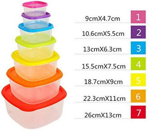 Preservation Storage Box 7 Pcs - Pinoyhyper