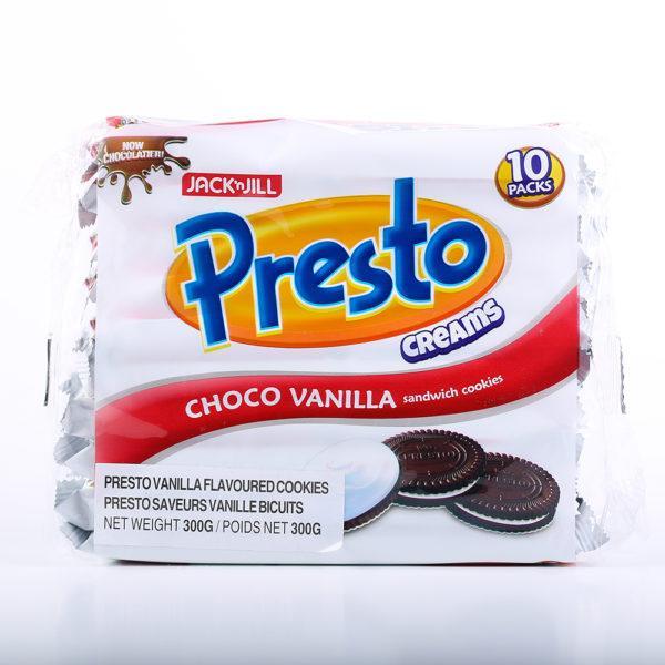 Presto Creams Vanilla 10x 30gm - Pinoyhyper