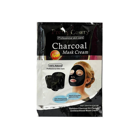 Pretty Cowry Charcoal Mask Cream - 20ml - Pinoyhyper