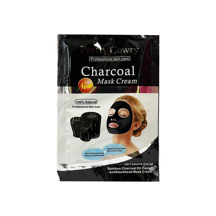 Pretty Cowry Charcoal Mask Cream - 20ml - Pinoyhyper