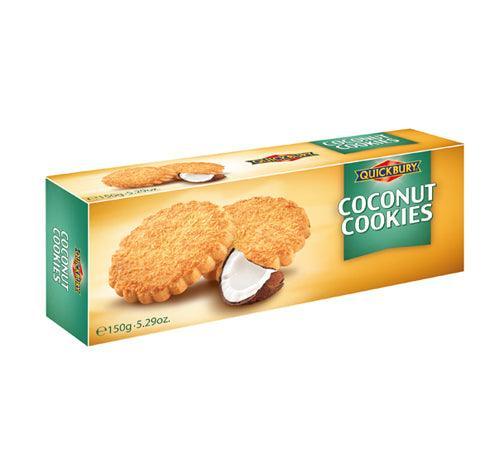 Quickbury Coconut Cookies Sugarfree 150g - Pinoyhyper