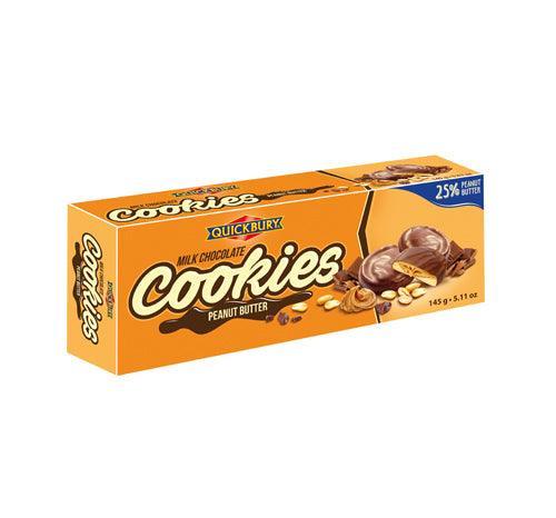 Quickbury Milk Chocolate Peanut Cookies 145g - Pinoyhyper