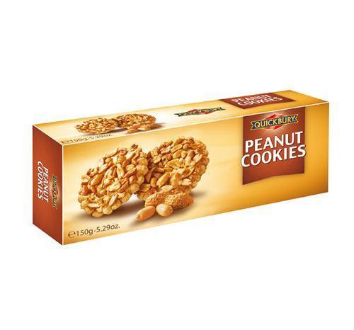 Quickbury Peanut Cookies Sugarfree 150g - Pinoyhyper