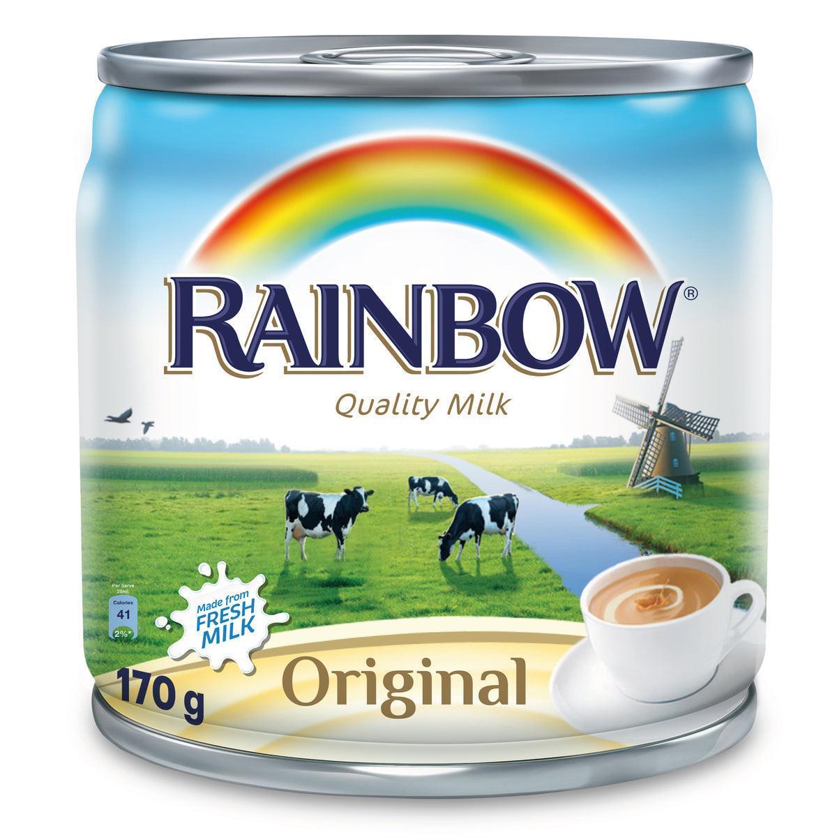 Rainbow Original Evaporated Milk 170g - Pinoyhyper