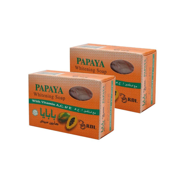 RDL Papaya Whitening Soap 135gm x 2 pcs - Pinoyhyper