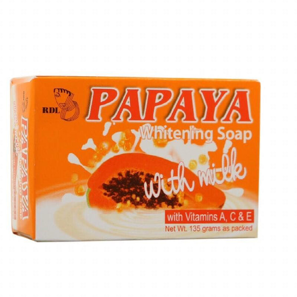RDL Papaya Whitening Soap with milk - 135g - Pinoyhyper