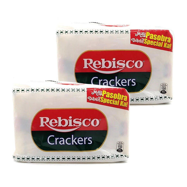 Rebisco Crackers Plain Pack of 10 x 33 gm (1+1) Offer - Pinoyhyper