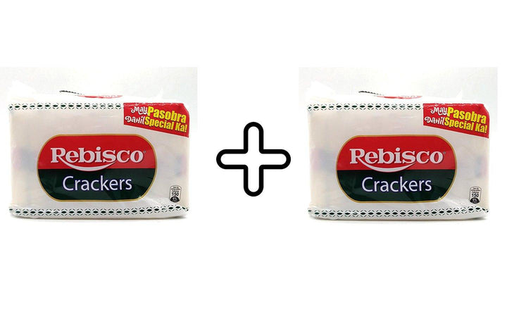 Rebisco Crackers Plain Pack of 10 x 33 gm (1+1) Offer - Pinoyhyper