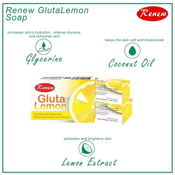 Renew Placenta Gluta Lemon -135gm - Pinoyhyper
