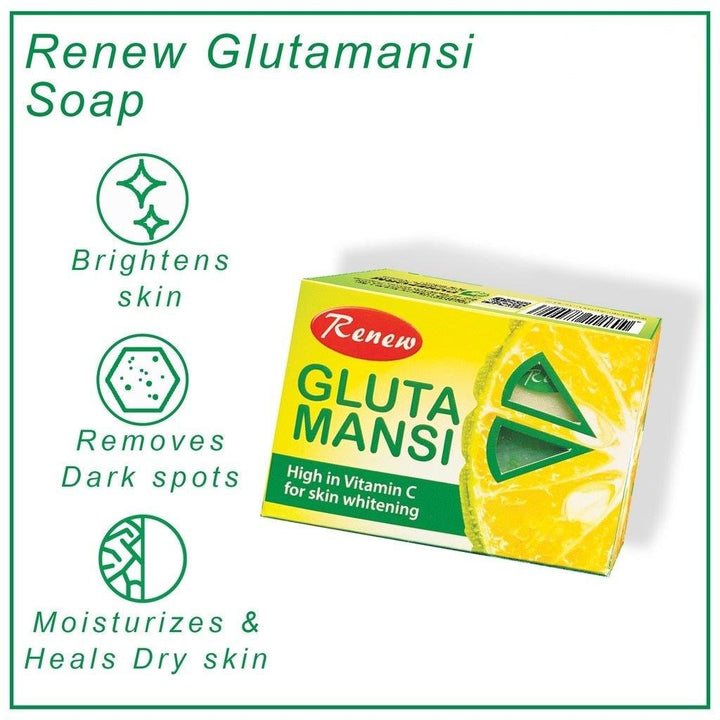 Renew Placenta Gluta Mansi Soap -135 gm - Pinoyhyper