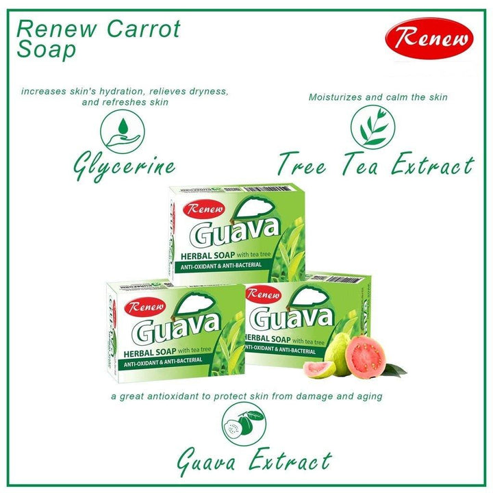 Renew Placenta Guava Soap -135gm - Pinoyhyper