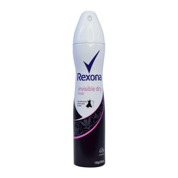 Rexona Invisible dry Pure Body Spray 48h 250ml - Pinoyhyper