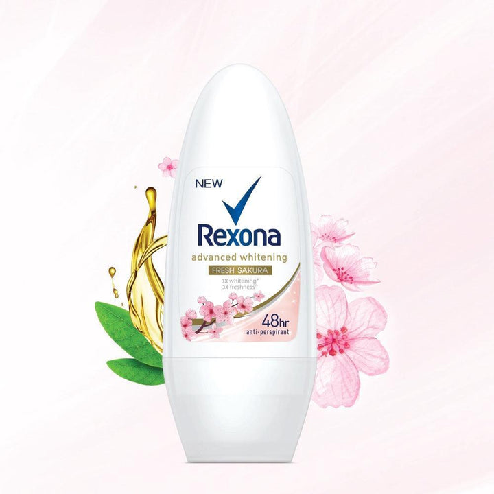 Rexona Women Sakura Fresh Deodorant Roll On, 50ml - Pinoyhyper
