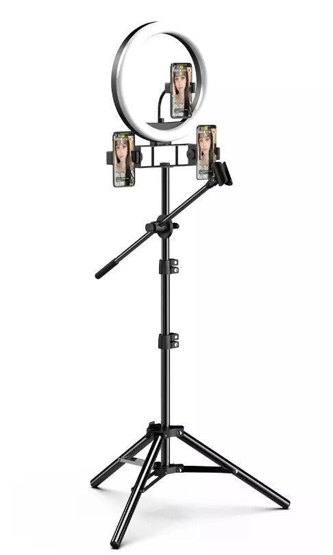 Ring Light With Stand - Live Streaming Artifact With Fill Light With Shelf - Pinoyhyper