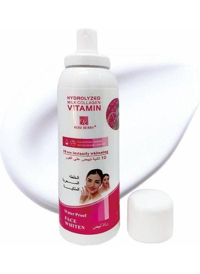 Rose Berry Water Proof Face whitening cream spray 150 ml - Pinoyhyper