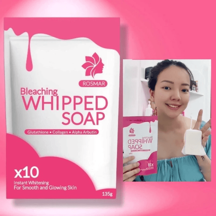 Rosmar Bleaching Whipped Soap - 135g - Pinoyhyper