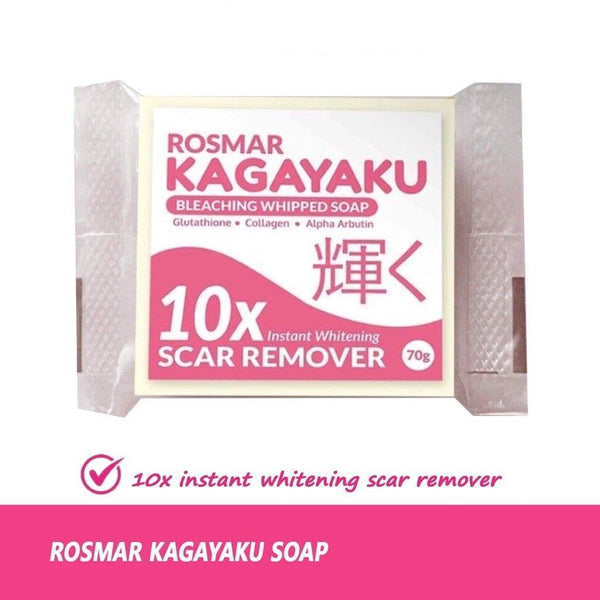Rosmar Kagayaku Bleaching Soap 10x Instant Whitening - 70g - Pinoyhyper