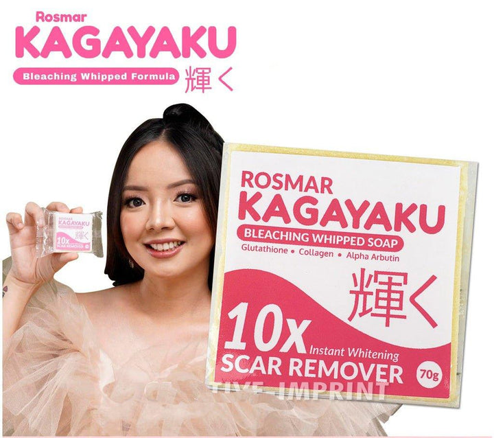Rosmar Kagayaku Bleaching Soap 10x Instant Whitening - 70g - Pinoyhyper