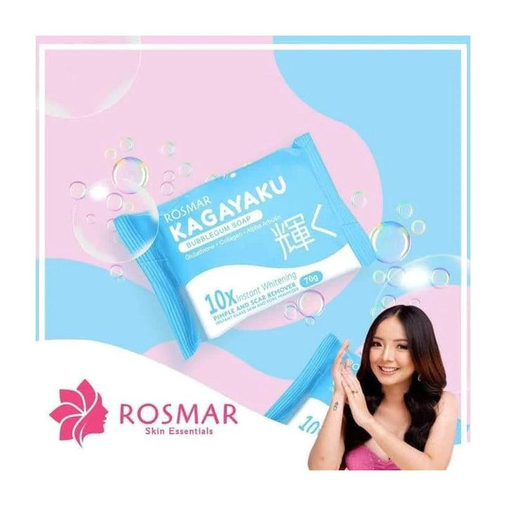 Rosmar Kagayaku Bubblegum Soap - 70g - Pinoyhyper