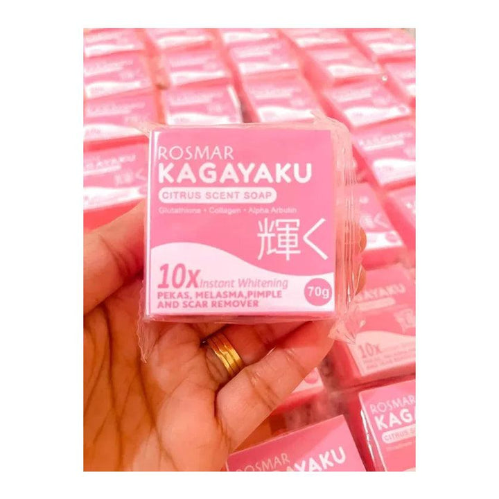 Rosmar Kagayaku Citrus Scent Soap (Pink) - 70g - Pinoyhyper